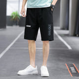 Mens Cargo Shorts Men's Shorts Summer Casual Trend Loose Middle Pants 5 Points Outer Wear Large Trunks Beach Pants Middle Pants