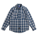 Men Shacket Long Sleeve Autumn Shirt Autumn Youth Fashion Loose-Fitting Long Sleeves Plaid Shirt for Men