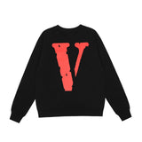 Vlone Pop Smoke The Woo Sweatshirt Printed Round Neck
