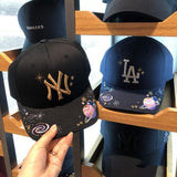 Yankee and Dogers Baseball Cap Fashion Men and Women Peaked Cap