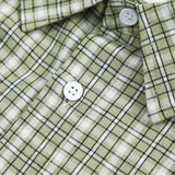 Men Shacket Long Sleeve Autumn Shirt Autumn Checked Shirt Loose Lapel Long Sleeves Shirt Men