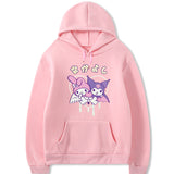 Kuromi Hoodie Cute Printed Hoodie Autumn Winter Sweater