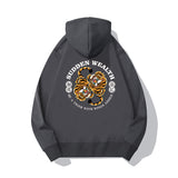 Maroon Graphic Hoodie