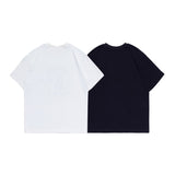 Men T Shirt Summer Casual Tops Men's Clothes Summer Wear Vintage Men's round Neck Short Sleeve Casual Loose Cartoon Figures Printed T-shirt