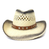 Wester Hats Western Straw Cowboy Hat Men Women Outdoor Travel Sun Protection by the Sea Beach Hat Sun Hat