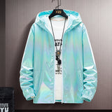 Rave Outfits Mens Colorful Color-Changing Sun Protection