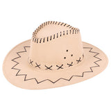 Bullhide Denim Hat Western Cowboy Hat Men's Sunhat Faux Suede Fleece Hat