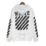 Autumn And Winter Splash-Ink Paint Speed Bump Hooded Sweater For Men And Women