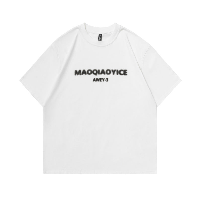 2022 Summer man t shirt Letter Printed round Neck