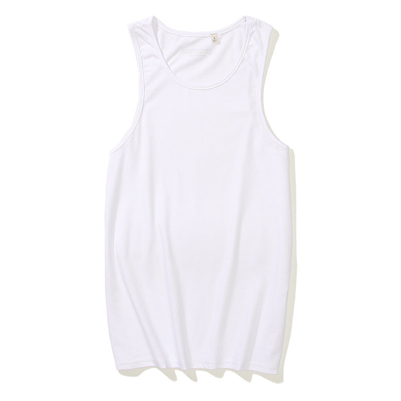 Fog T Shirt Sleeveless Vest Loose Trendy High Street Style Summer Men's and Women's Tshirt fear of god