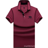 USPA Shirts Polo Shirt Cotton Business T-shirt Half Sleeve Lapel