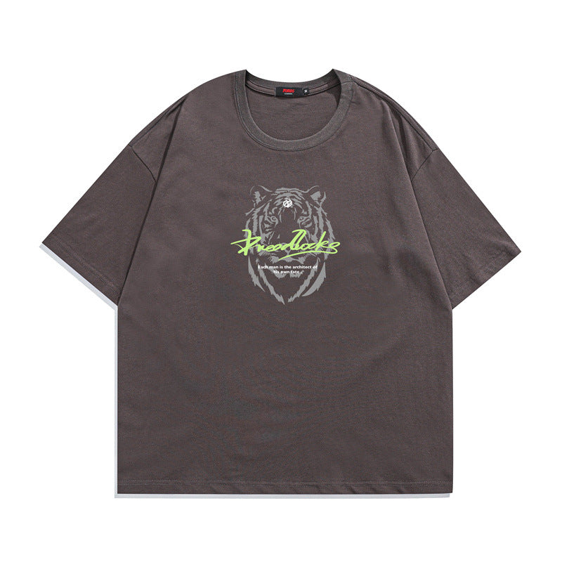 2022 Summer man t shirt Printed Loose Sweatshirt