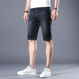 Men Jean Shorts Summer Shorts Men's Cool Breathable Youth Fashion Casual Men's Jeans
