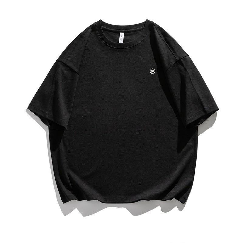 2022 Summer Man T Shirt Solid Color Oversize