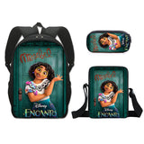 Encanto Backpack Single-Layer Pencil Case Small Shoulder Bag Three-Piece Set