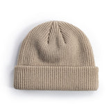 Women Beanies Skullcap Male Autumn and Winter Woolen Hat Brimless Knitted Hat