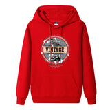 Maroon Graphic Hoodie