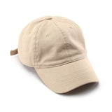 Joe Goldberg Hats Washed Cotton and Linen Hat Female Solid Color Peaked Cap Baseball Cap Male