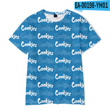 Cookies Shirt Cookies 3D Printed Fashion Casual Short Sleeve T-shirt