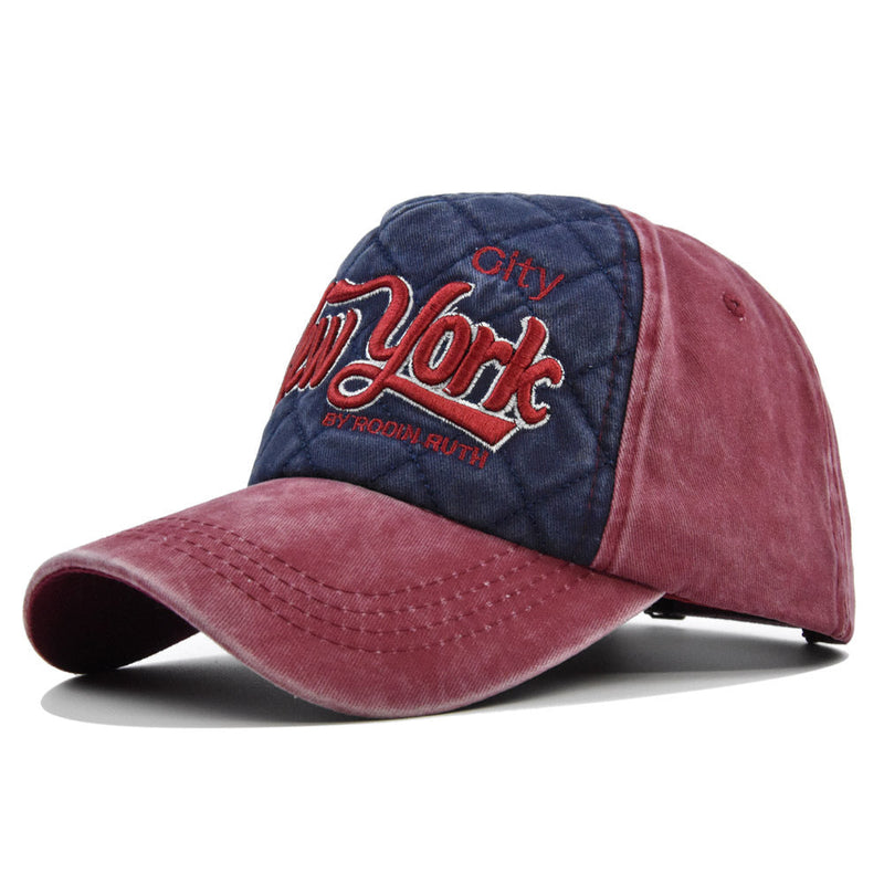 Yankee Baseball Cap Embroidered Baseball Cap Peaked Cap Cowboy Hat Sun Hat