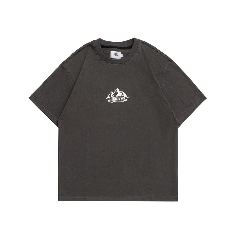 2022 Summer Man T Shirt Printed Half Sleeve Loose