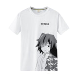 Demon Slayer Tshirt Men's Classic Shirts Anime Character Costume T-shirt Short Sleeve Male Summer Clothes Anime T-shirt