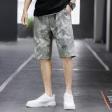 Men's Cargo Shorts Men's Summer Loose Thin Casual Sports Shorts Fashion Brand Trend Outer Wear Camouflage Workwear Pants