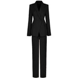 Women Pant Suit Uniform Designs Formal Style Office Lady Bussiness Attire Pink Suit Business Suit