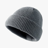 Women Beanies Skullcap Men's Autumn and Winter Knitting Hat Woolen Cap Women