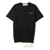 Summer Ow Men'S And Women'S Large Size Loose Hailang Arrow Print Short Sleeve T-Shirt