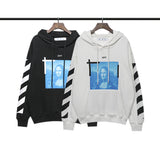 Autumn And Winter Ow Printed Hoodie Bottoming Shirt