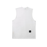 2022 Summer man t shirt Solid Color Sports Waistcoat Vest