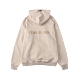 Fog Fear of God Hoodie Letter FG Loose-Fitting Hoodie Men's and Women's Coats