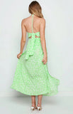 Kendall Jenner Wedding Guest Dress Halter Spaghetti Straps Elastic Chest Wrap