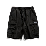 Men Pants Men's Clothes Summer Wear Retro Men's Shorts Casual Loose Two Bags of Tooling Five Points Trousers with an Elasticated Waist