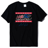 Let's Go Brandon T Shirts Brandon Printed Short-Sleeved T-shirt Women's Bottoming Shirt