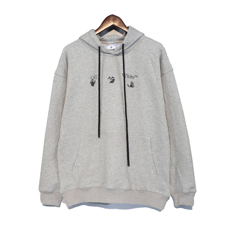 Autumn And Winter Back Dissolved Arrow Hooded Sweater For Men And Women