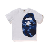 A Ape Print For Kids T Shirt Cartoon Camouflage Print Cotton T-shirt Short Sleeve