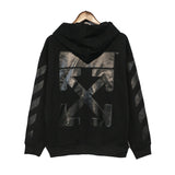 Autumn And Winter Three-Dimensional Arrow Pattern Hooded Sweater Men And Women