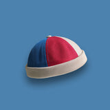 Mens Beanies Street Cool Color Matching Skullcap Breathable Net Cap