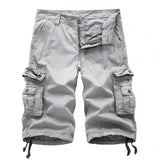 Tactics Style Men Short Loose Casual Men's Pants Large Size Multi-Pocket