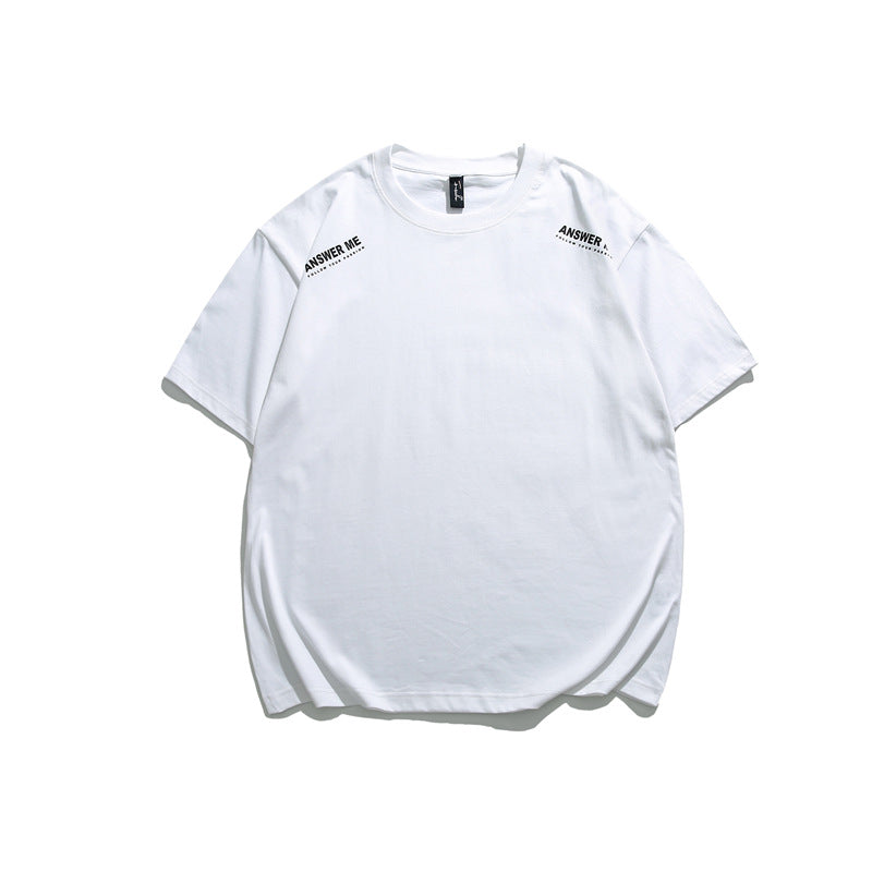 2022 Summer Man T Shirt Letter Print