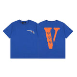 Juice WRLD Vlone Shirt Printed Half Sleeve