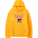 Kuromi Hoodie Cute Printed Hoodie Autumn Winter Sweater
