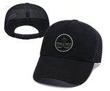 Wolf Print Cap Baseball Cap Men's Embroidered Spring Animal Mesh Cap