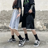 Harajuku Clothing Men's Casual Shorts Casual Pants Baby Boy and Girl Summer Solid Color Loose Sports