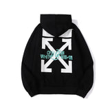 Autumn And Winter Speed Bump Landscape Illustration Velvet Padded Hooded Sweatshirt Men And Women Same Style