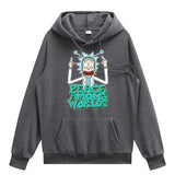 Rick and Morty Pullover Hoodie Sweatshirts Men's Anime Men's Sweater Hip-Hop Fashionable Brand Hooded