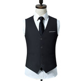 Mens Dress Vests Business Waistcoat Trendy Leisure Wallet Men's Autumn Vest Men