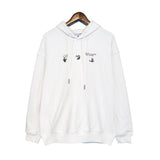 Autumn And Winter Back Dissolved Arrow Hooded Sweater For Men And Women